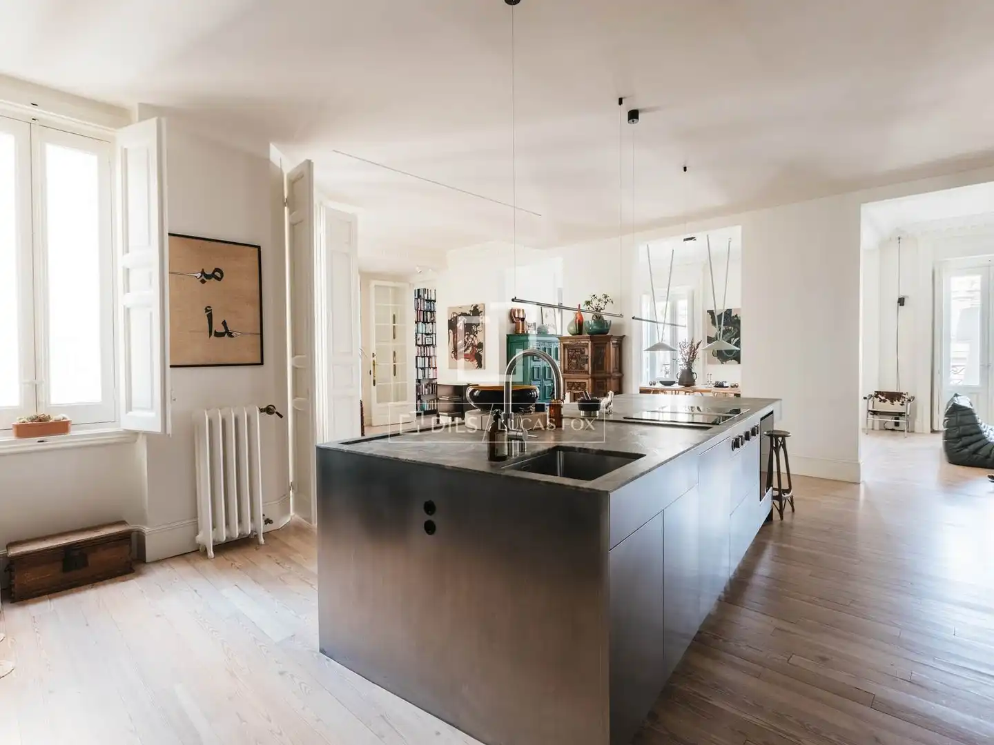Cocina de Piso de alquiler en Salamanca con Aire acondicionado, Amueblado y Balcón