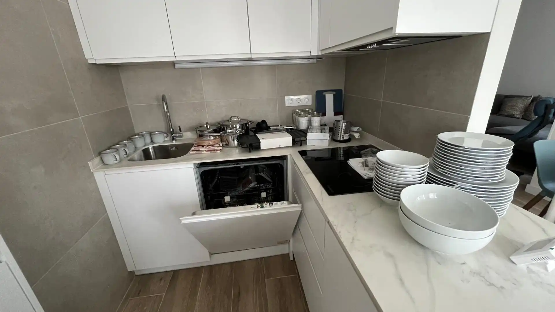 Kitchen of Flat for rent in Guadalajara  with Heating and Furnished