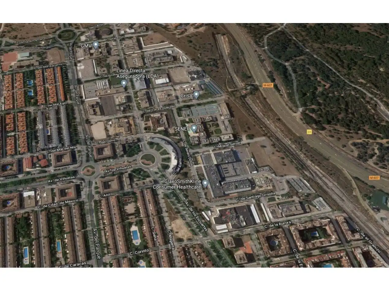 Vista exterior de Oficina de lloguer en Tres Cantos amb Aire condicionat, Calefacció i Alarma