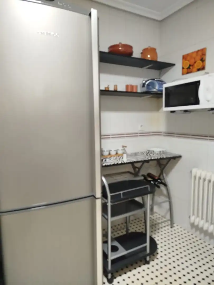 Kitchen of Flat for rent in Ciudad Real  with Heating, Terrace and Furnished