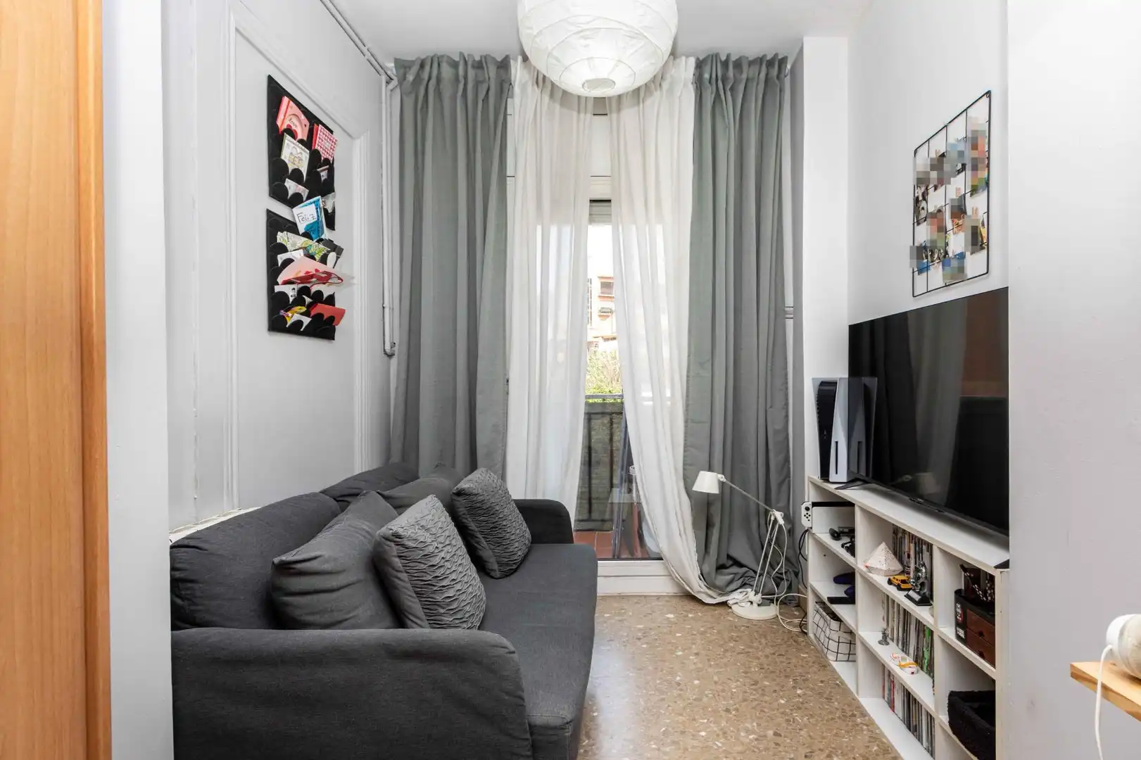 Living room of Flat for sale in Sabadell  with Heating, Storage room and Balcony