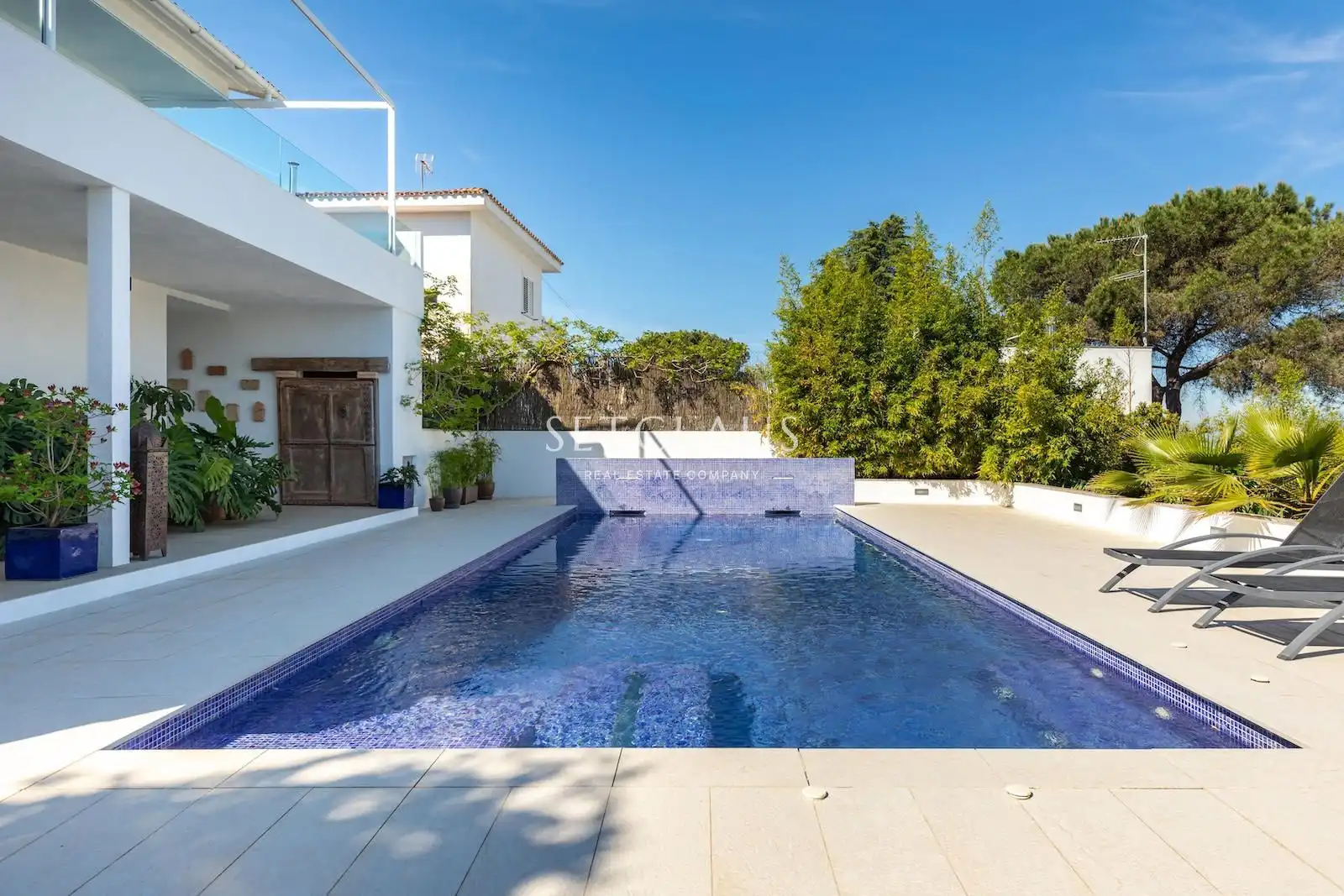 Piscina de Casa o chalet en venta en Vilanova del Vallès con Aire acondicionado, Calefacción y Jardín privado