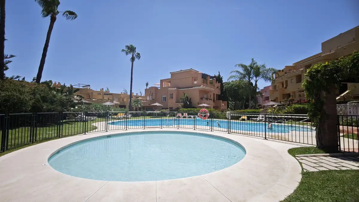 Piscina de Apartament en venda en San Pedro de Alcántara