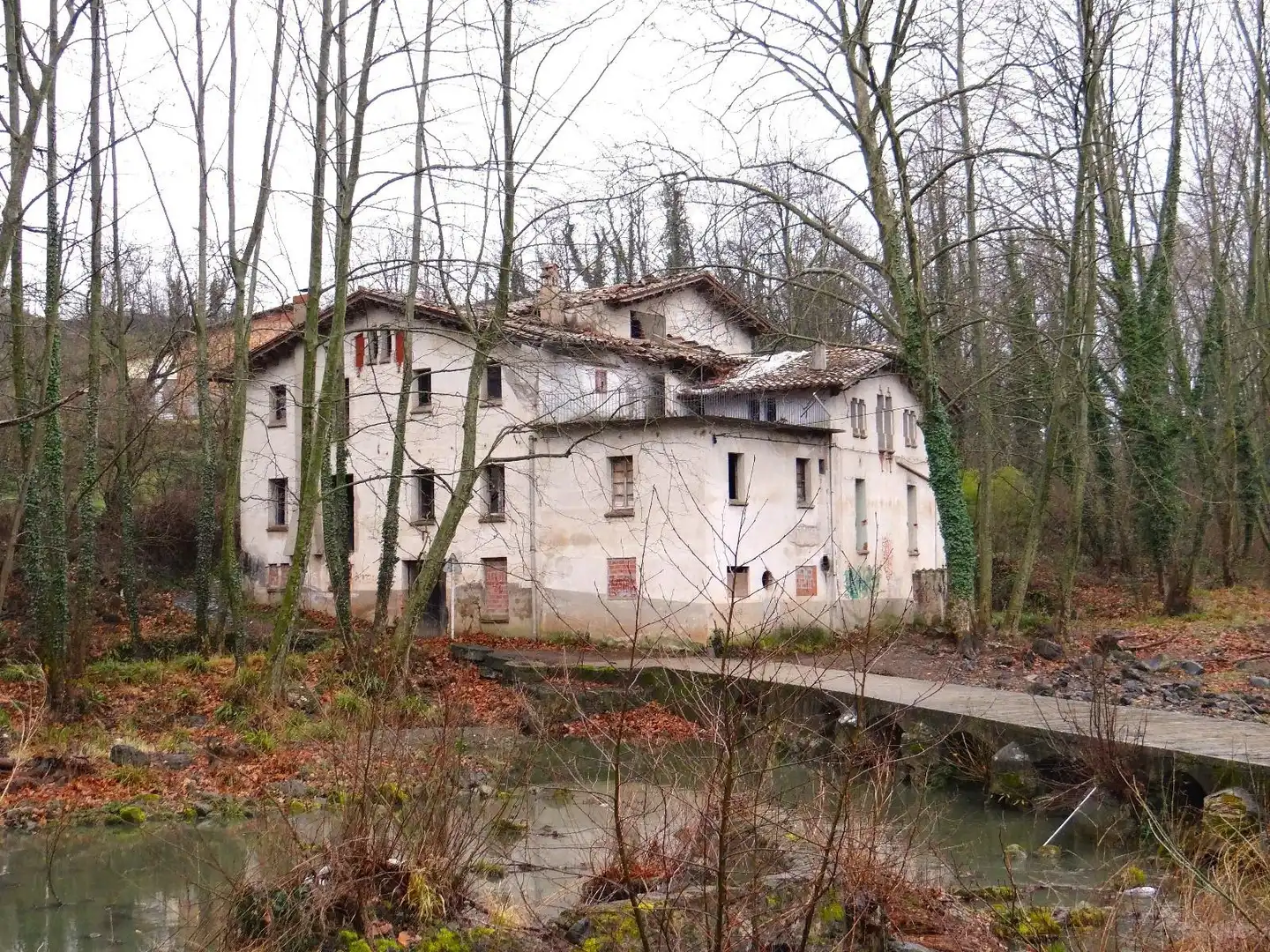 Vista exterior de Finca rústica en venda en Olot