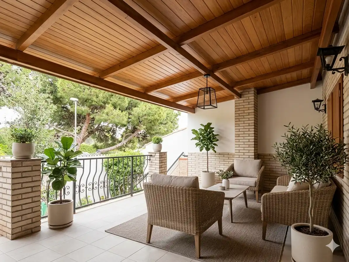 Terrassa de Casa o xalet en venda en Zaragoza amb Aire condicionat, Calefacció i Jardí privat