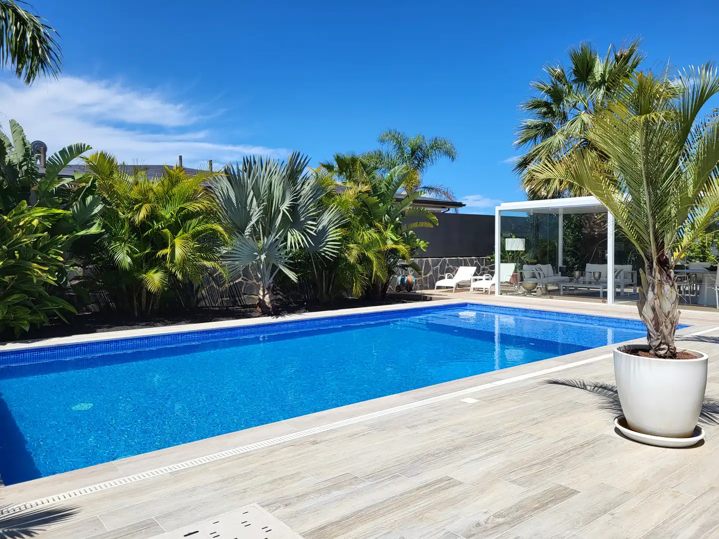 Piscina de Casa o xalet en venda en La Orotava amb Aire condicionat, Terrassa i Traster