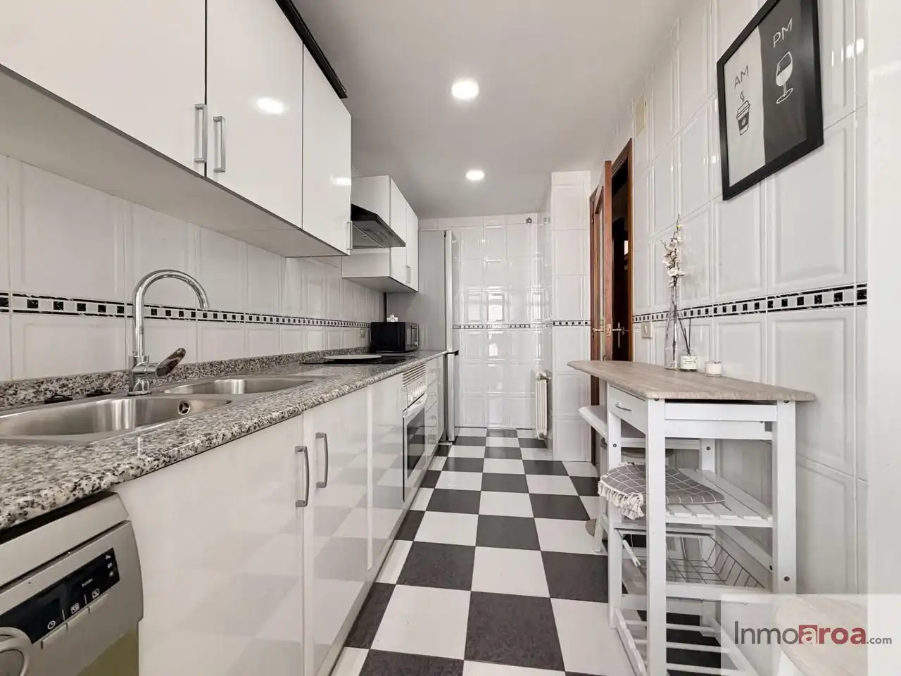 Kitchen of Duplexes for rent in Castellón de la Plana / Castelló de la Plana  with Air Conditioner, Heating and Terrace