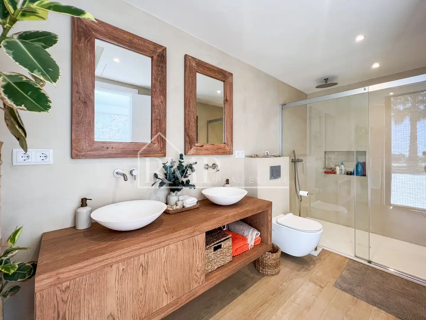 Baño de Casa o chalet en venta en Sant Andreu de Llavaneres con Aire acondicionado, Calefacción y Jardín privado