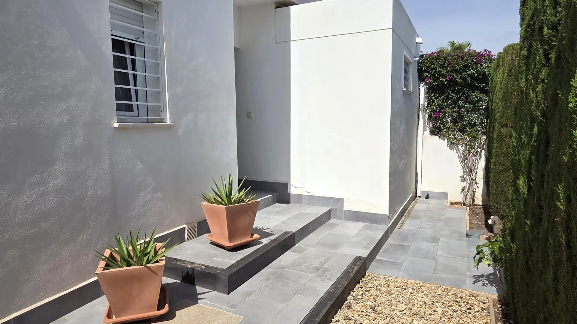 Terrassa de Casa o xalet en venda en Cartagena amb Aire condicionat, Jardí privat i Terrassa