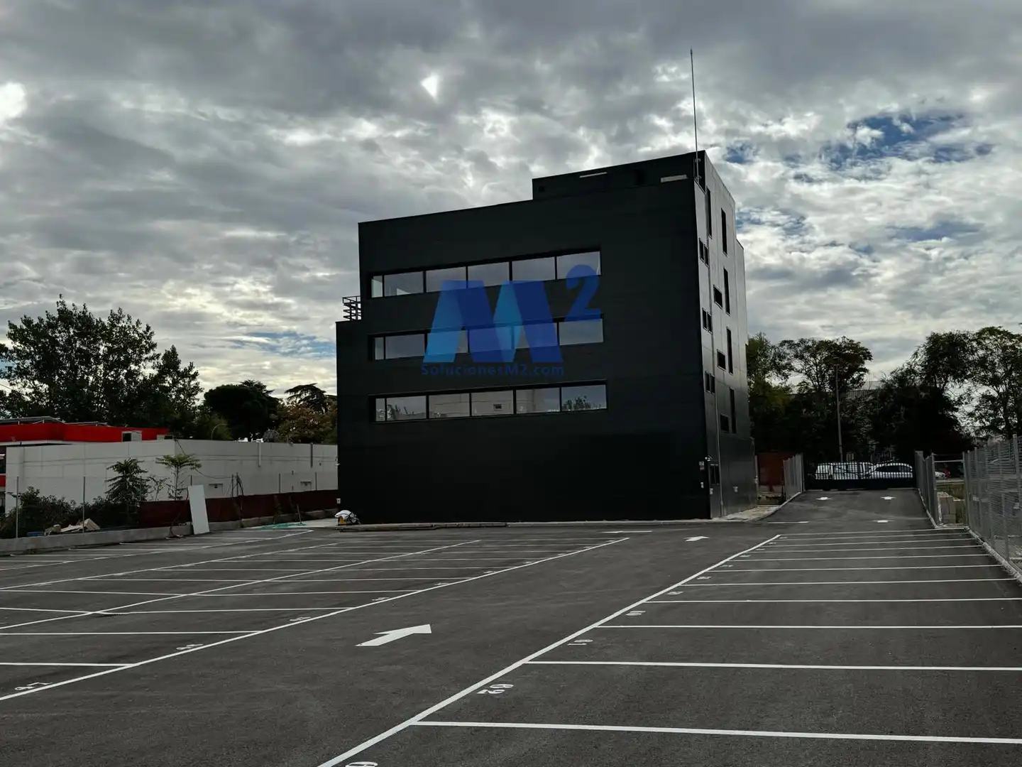 Vista exterior de Oficina de alquiler en Coslada