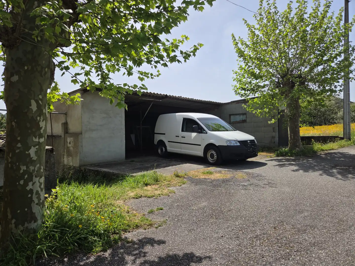 Aparcament de Casa o xalet en venda en Sanxenxo amb Jardí privat i Terrassa