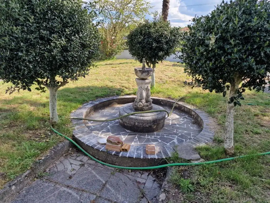 Jardí de Casa o xalet en venda en Sandiás amb Calefacció, Jardí privat i Terrassa