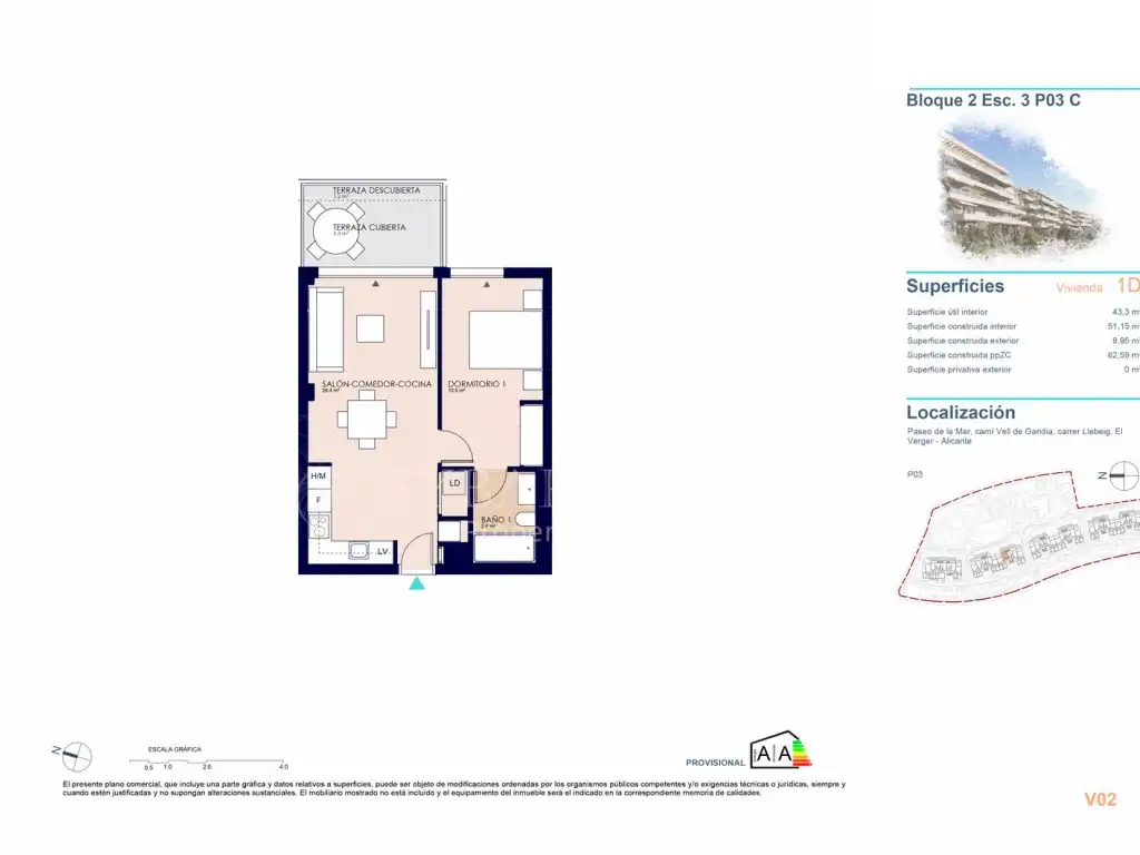 Apartments for sale in Els Poblets  with Swimming Pool and Community pool