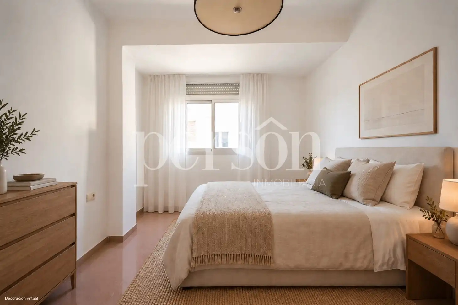 Schlafzimmer von Wohnung zur Miete in Campanar