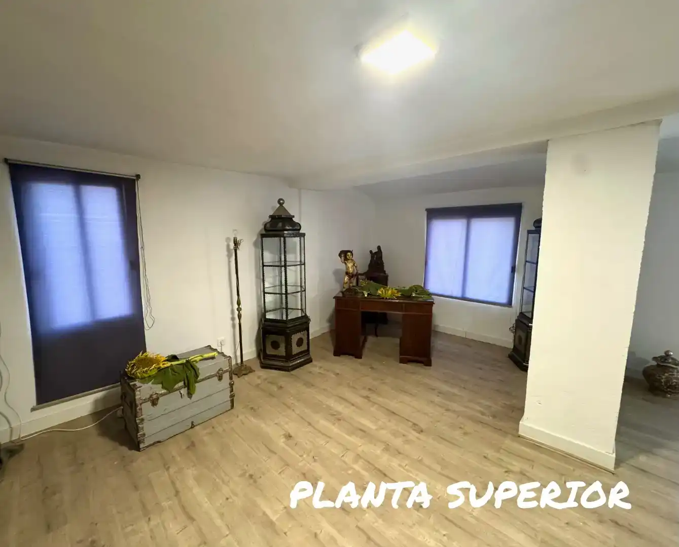 Sala de estar de Casa o chalet en venta en Sanzoles con Jardín privado, Parquet y Piscina