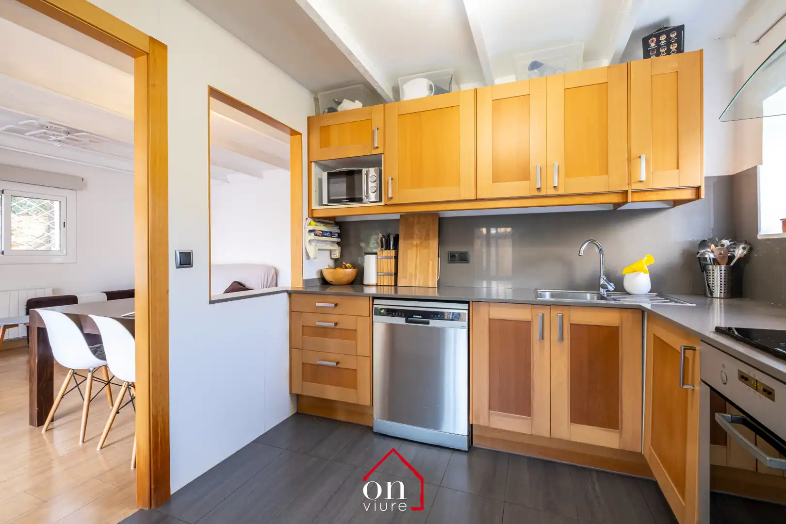 Kitchen of Ground floor for sale in Sant Cugat del Vallès  with Heating, Private garden and Terrace