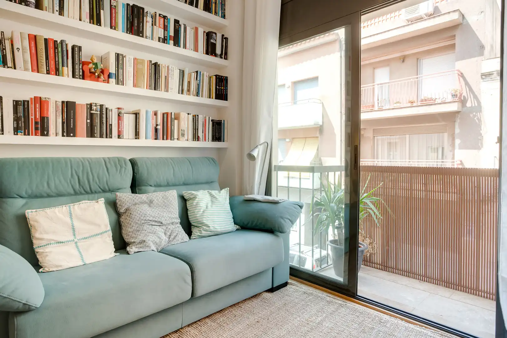 Sala de estar de Piso en venta en Mataró con Aire acondicionado, Calefacción y Parquet