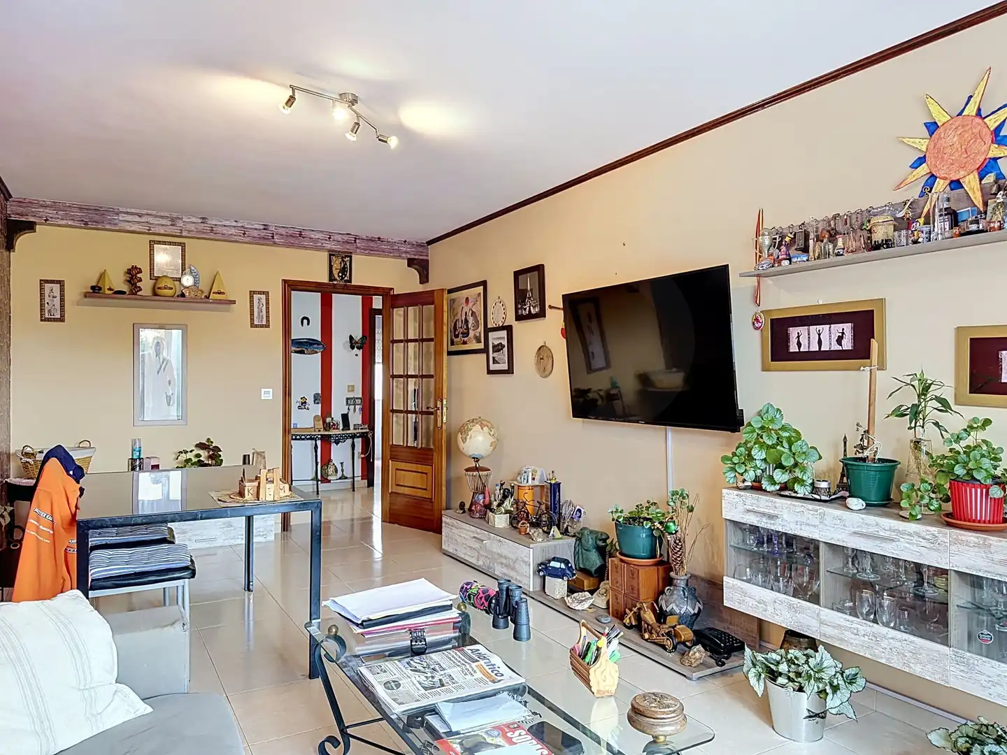 Sala de estar de Dúplex en venta en Poio
