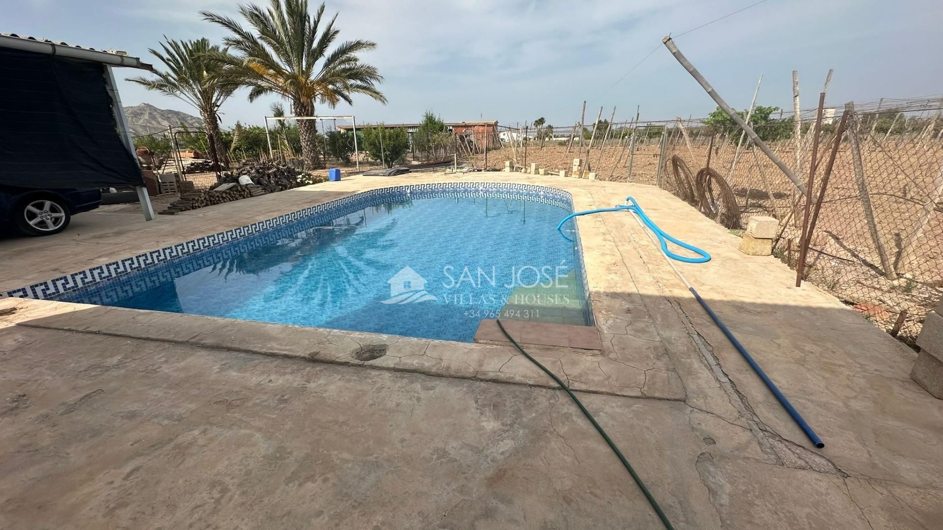 Piscina de Casa o xalet en venda en Aspe