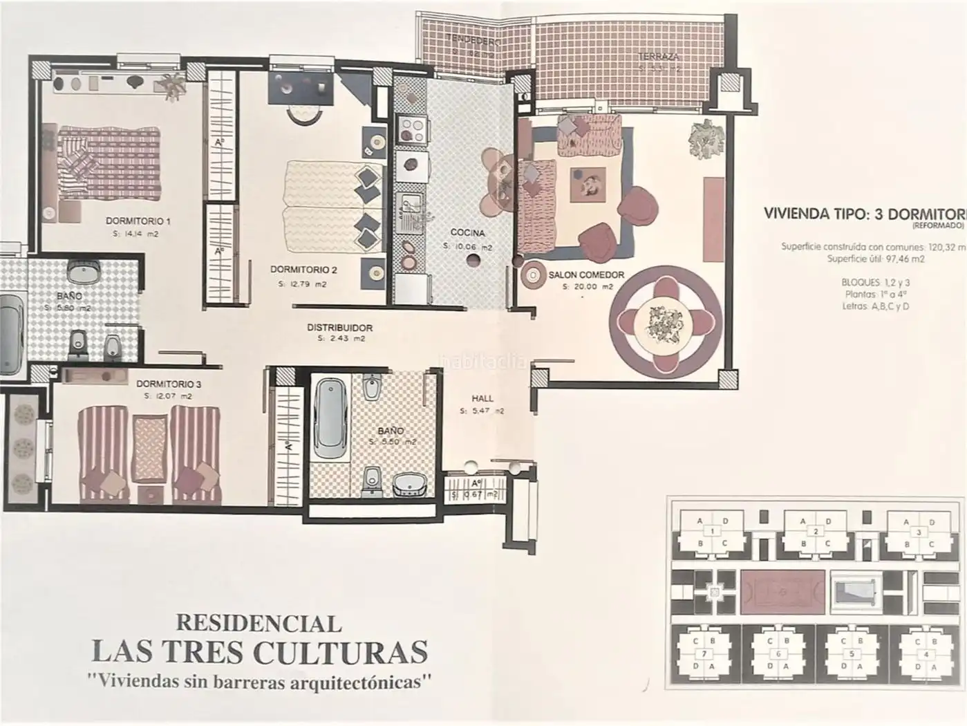 Wohnung mit Aufzug zum Verkauf in Desconocido 1, imagen 3