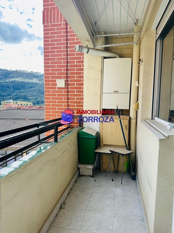 Balcony of Flat for sale in Bilbao   with Heating, Storage room and Furnished