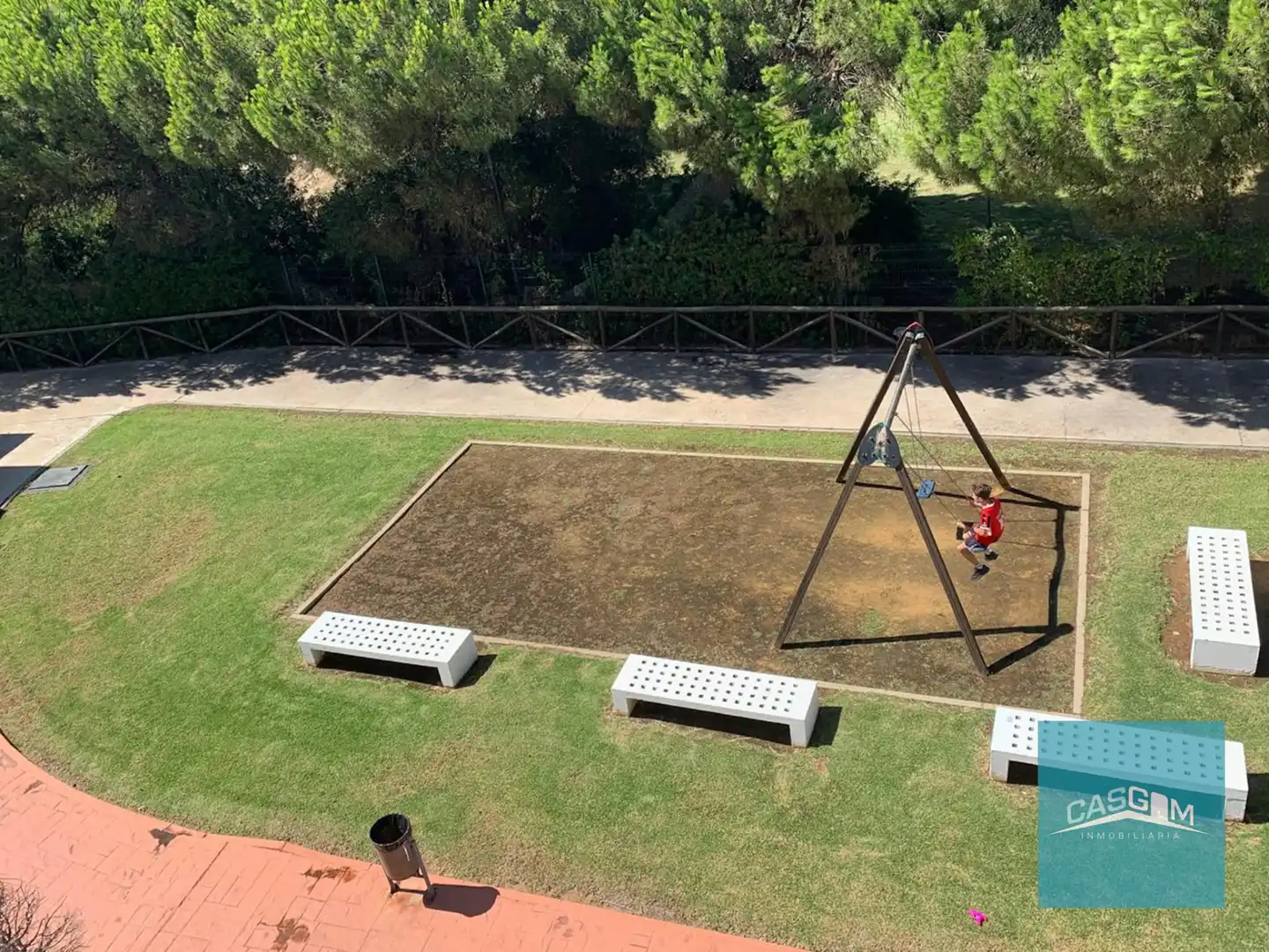 Jardín de Dúplex en venta en Islantilla con Terraza, Amueblado y Piscina comunitaria