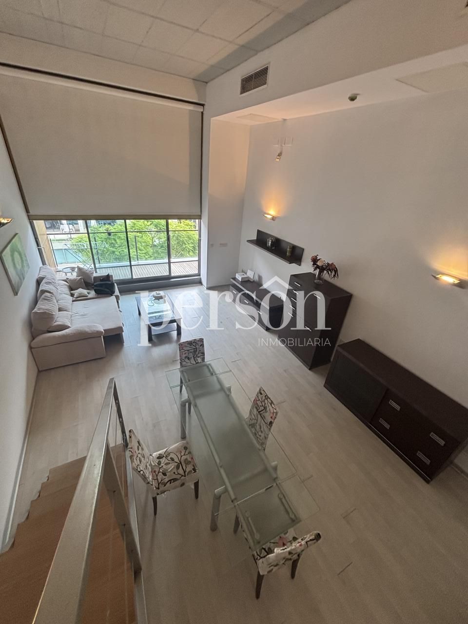 Living room of Study to rent in  Valencia Capital  with Air Conditioner, Heating and Parquet flooring
