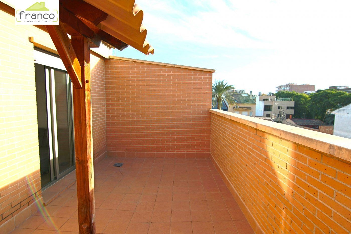 Terrace of Attic to rent in  Murcia Capital  with Heating, Terrace and Balcony