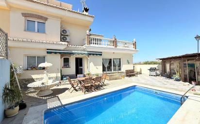 Exterior view of House or chalet for sale in Torrox  with Air Conditioner, Private garden and Storage room