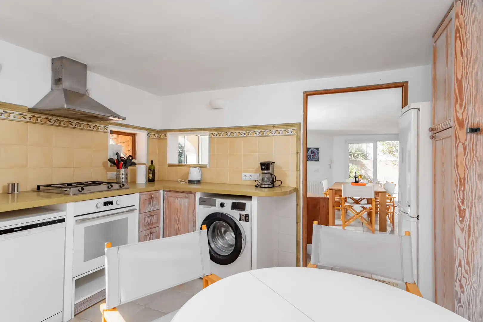 Cuina de Casa o xalet en venda en Felanitx amb Aire condicionat, Terrassa i Moblat