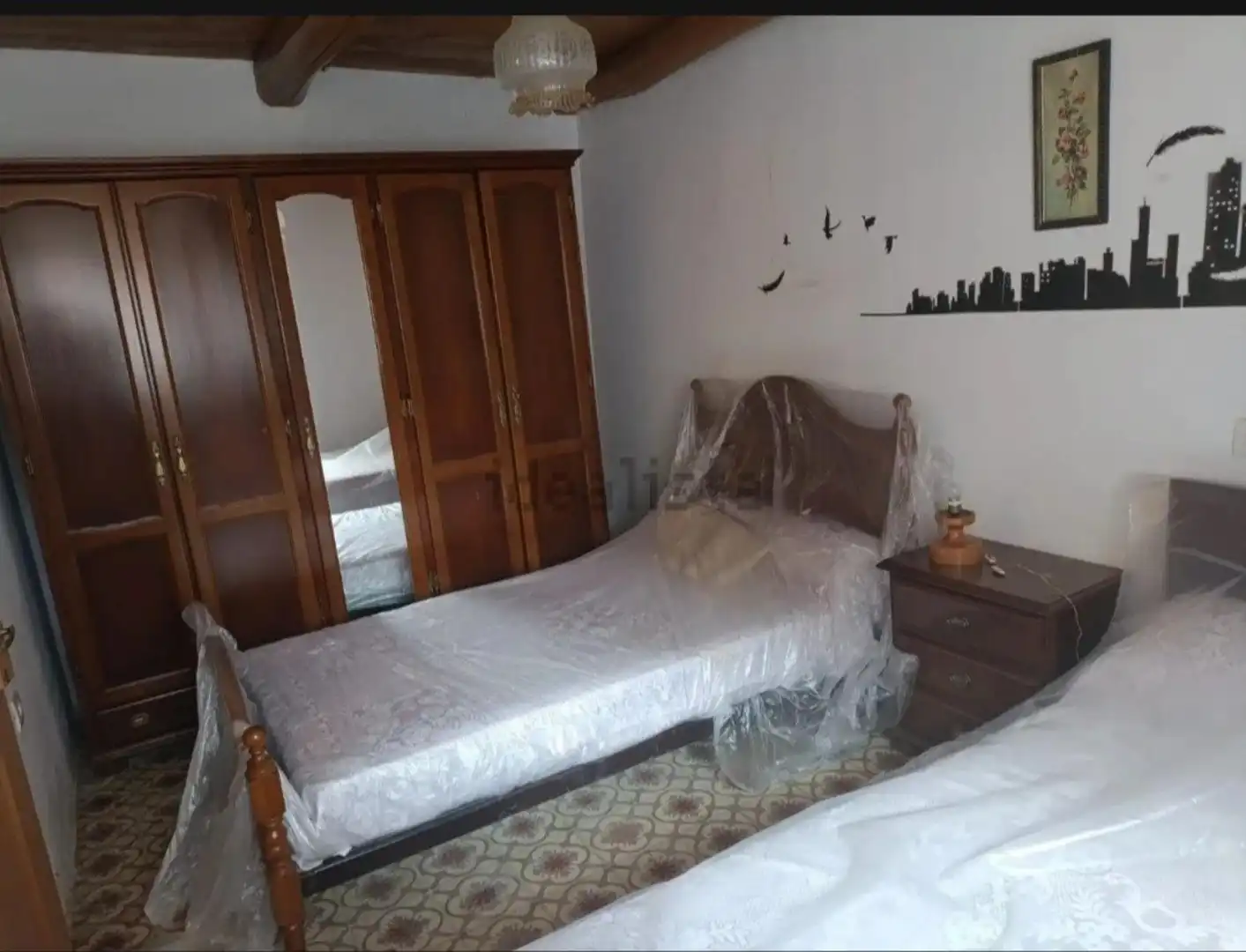 Schlafzimmer von Country house zum Verkauf in Santa Cristina de Valmadrigal mit Möbliert
