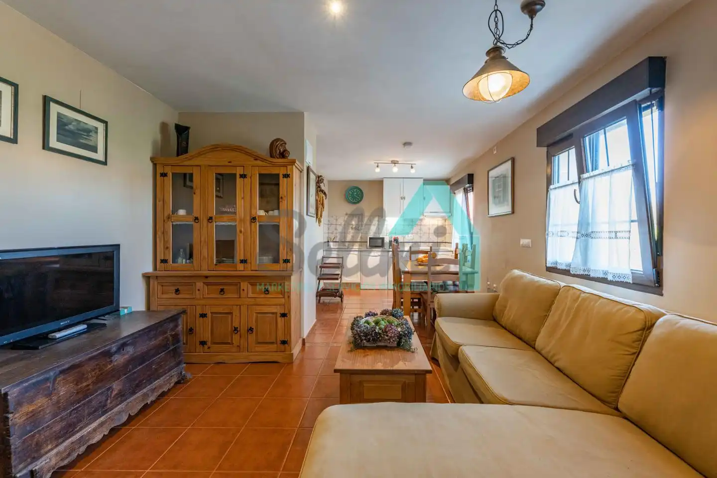 Sala de estar de Casa o chalet en venta en Cudillero con Calefacción, Jardín privado y Terraza