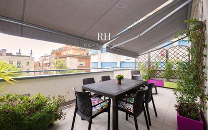 Terrace of Attic to rent in  Barcelona Capital  with Air Conditioner, Heating and Terrace