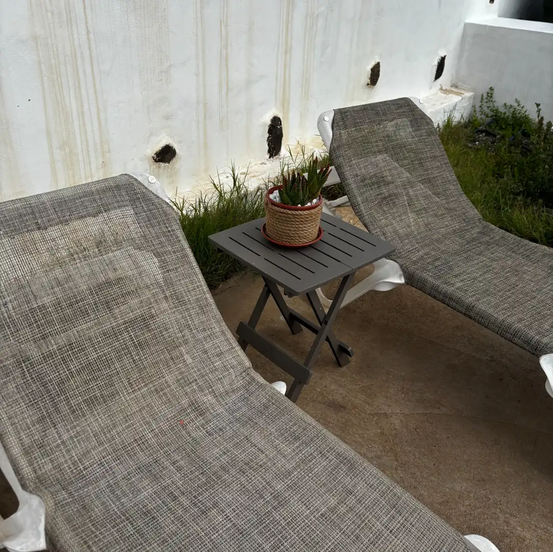 Terraza de Casa o chalet de alquiler en La Oliva con Jardín privado, Terraza y Amueblado