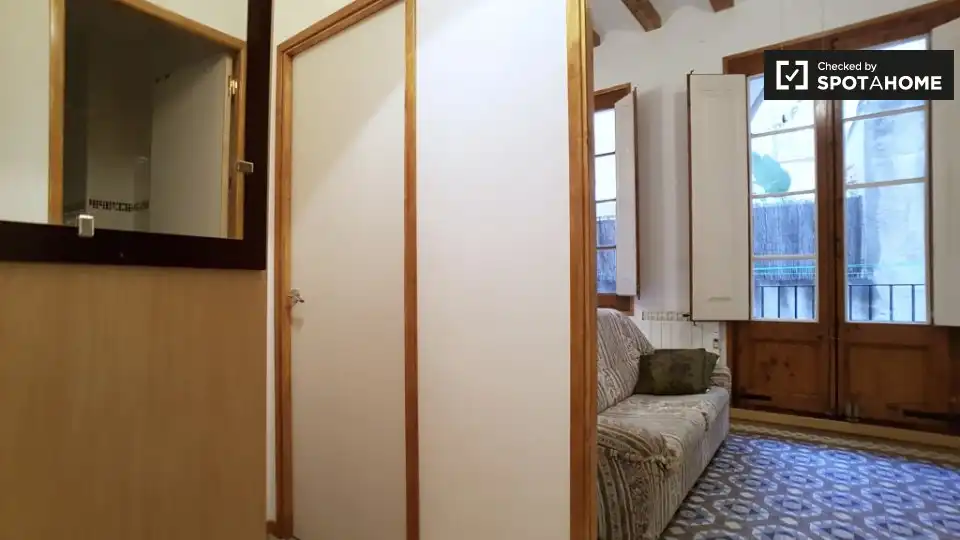 Estudio para compartir en Barcelona con Aire acondicionado, Calefacción y Terraza