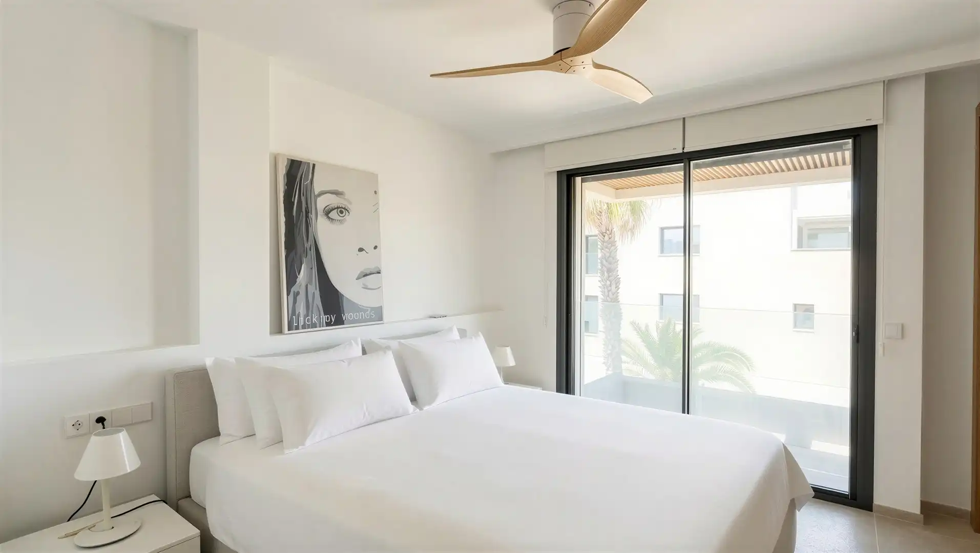 Bedroom of Attic for sale in  Palma de Mallorca  with Air Conditioner, Heating and Terrace