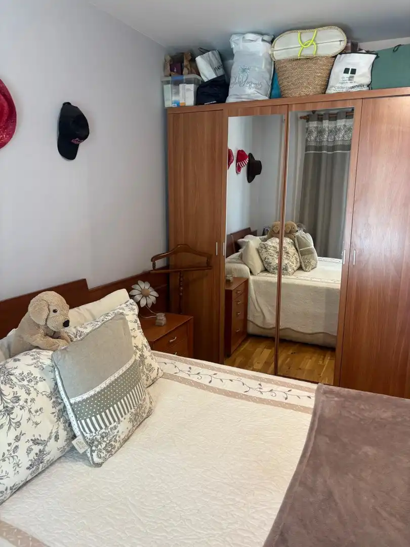 Schlafzimmer von Wohnung zum Verkauf in Zaragoza mit Terrasse, Abstellraum und Möbliert