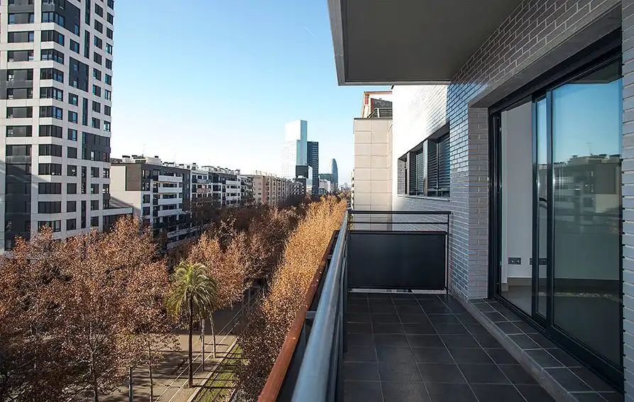 Terrace of Attic for rent in Barcelona  with Air Conditioner, Terrace and Storage room