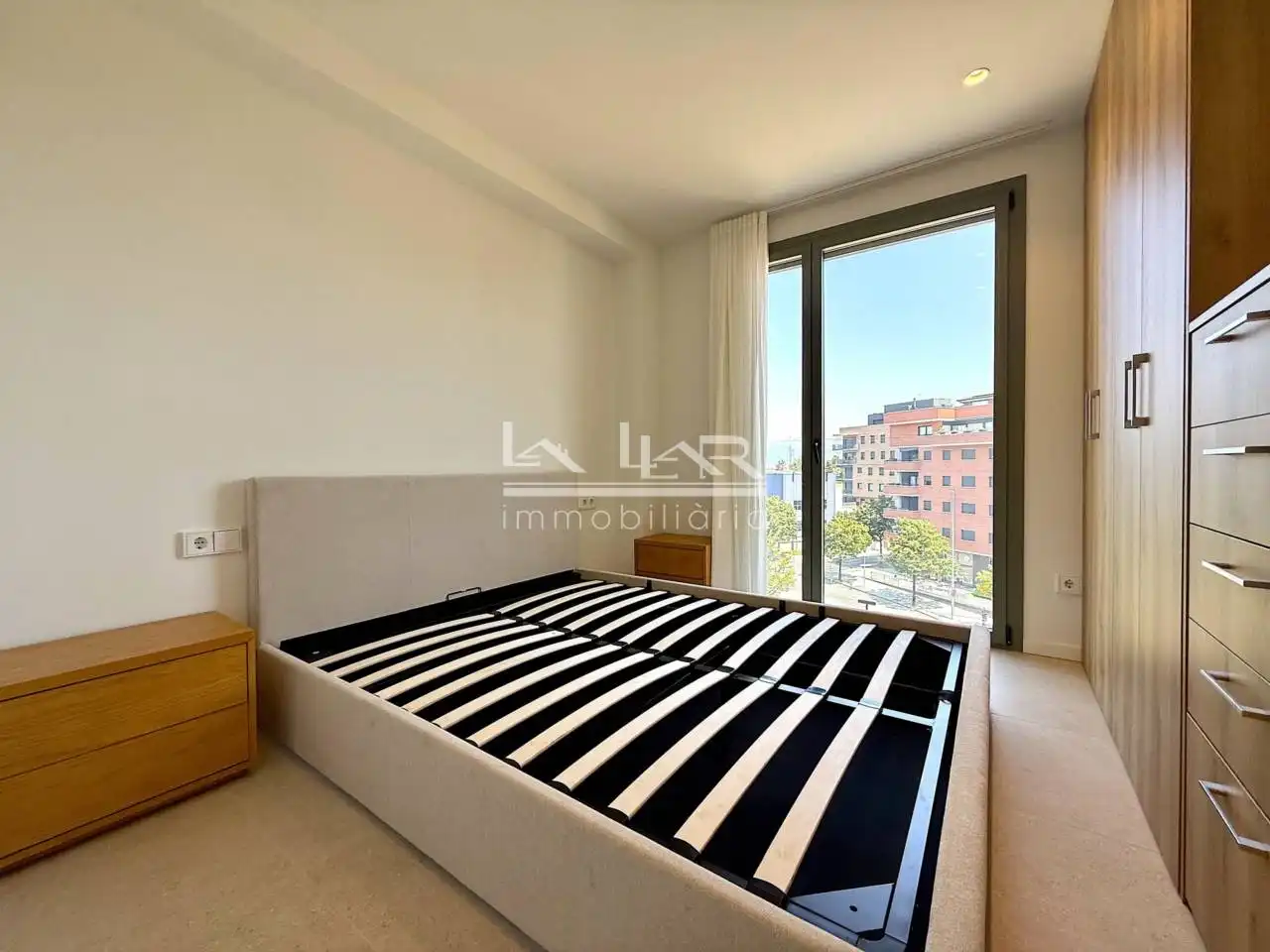 Bedroom of Flat for rent in Vic  with Heating, Terrace and Storage room