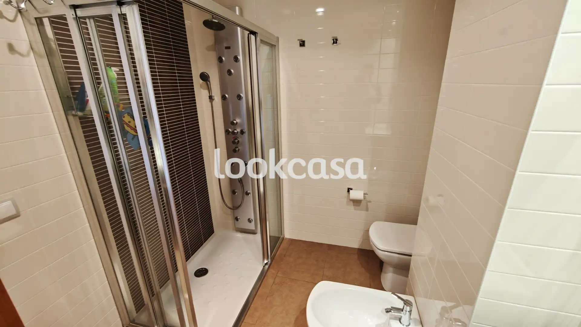 Baño de Ático en venta en Sanxenxo con Aire acondicionado, Calefacción y Parquet