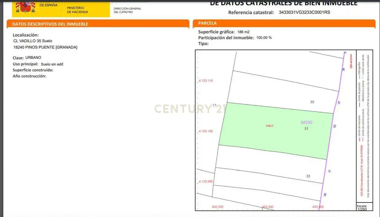 Terreny residencial en venda a C. Vadillo 35, imagen 3