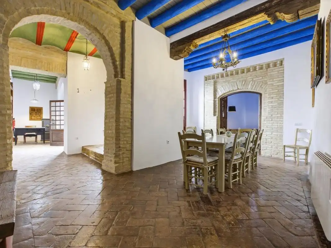 Dining room of Houses for sale in Carmona  with Heating, Storage room and Swimming Pool
