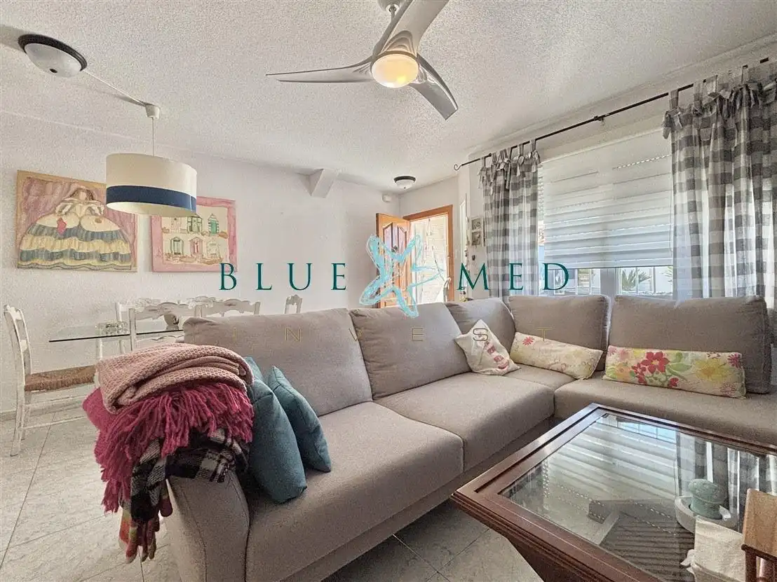 Living room of Duplexes for sale in Mazarrón  with Air Conditioner, Heating and Private garden