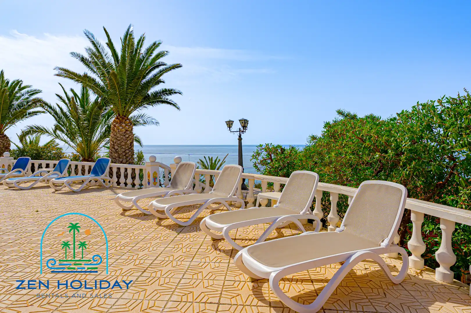 Terraza de Casa o chalet en venta en Villajoyosa / La Vila Joiosa con Aire acondicionado, Calefacción y Jardín privado