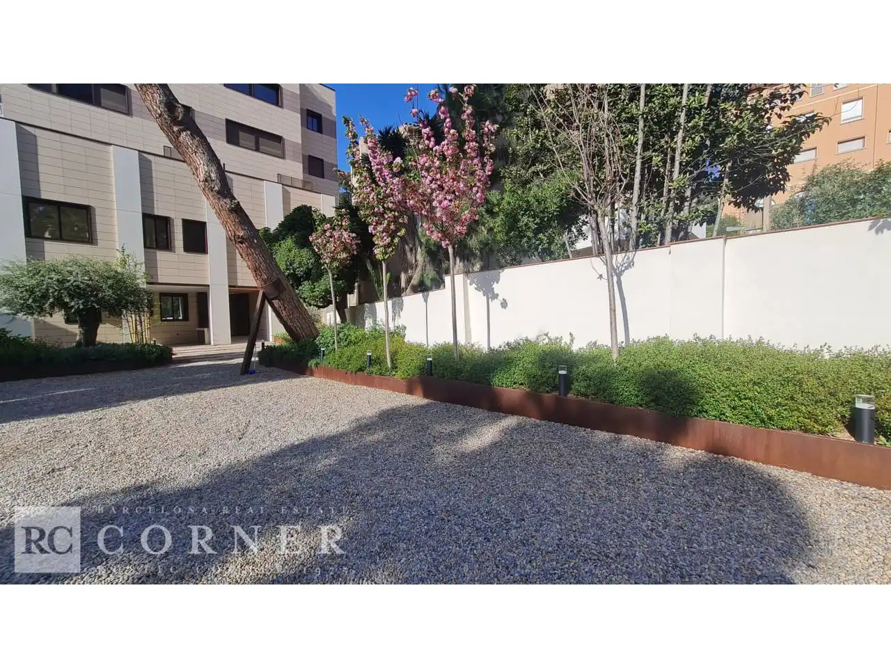 Vista exterior de Piso en venta en Barcelona con Aire acondicionado, Parquet y Terraza