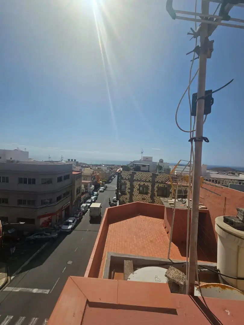 Exterior view of Flat for sale in Ingenio  with Parquet flooring, Terrace and Oven