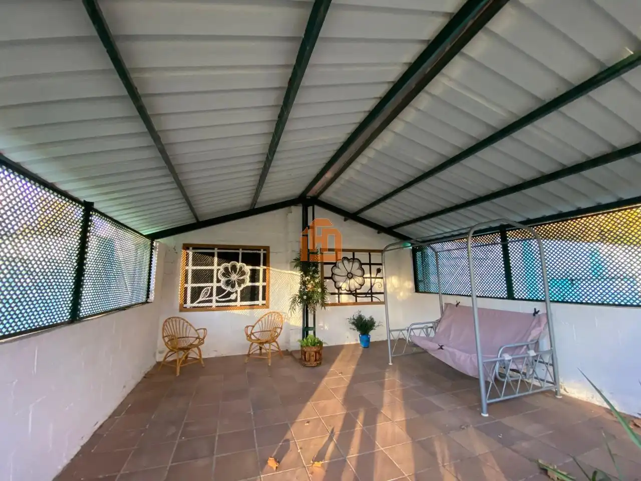 Terraza de Casa o chalet en venta en Cuadros con Jardín privado, Trastero y Amueblado