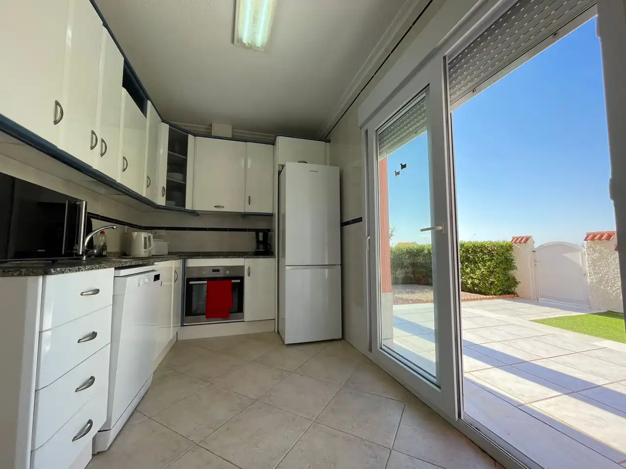 Cocina de Casa o chalet en venta en La Manga del Mar Menor con Aire acondicionado, Calefacción y Jardín privado