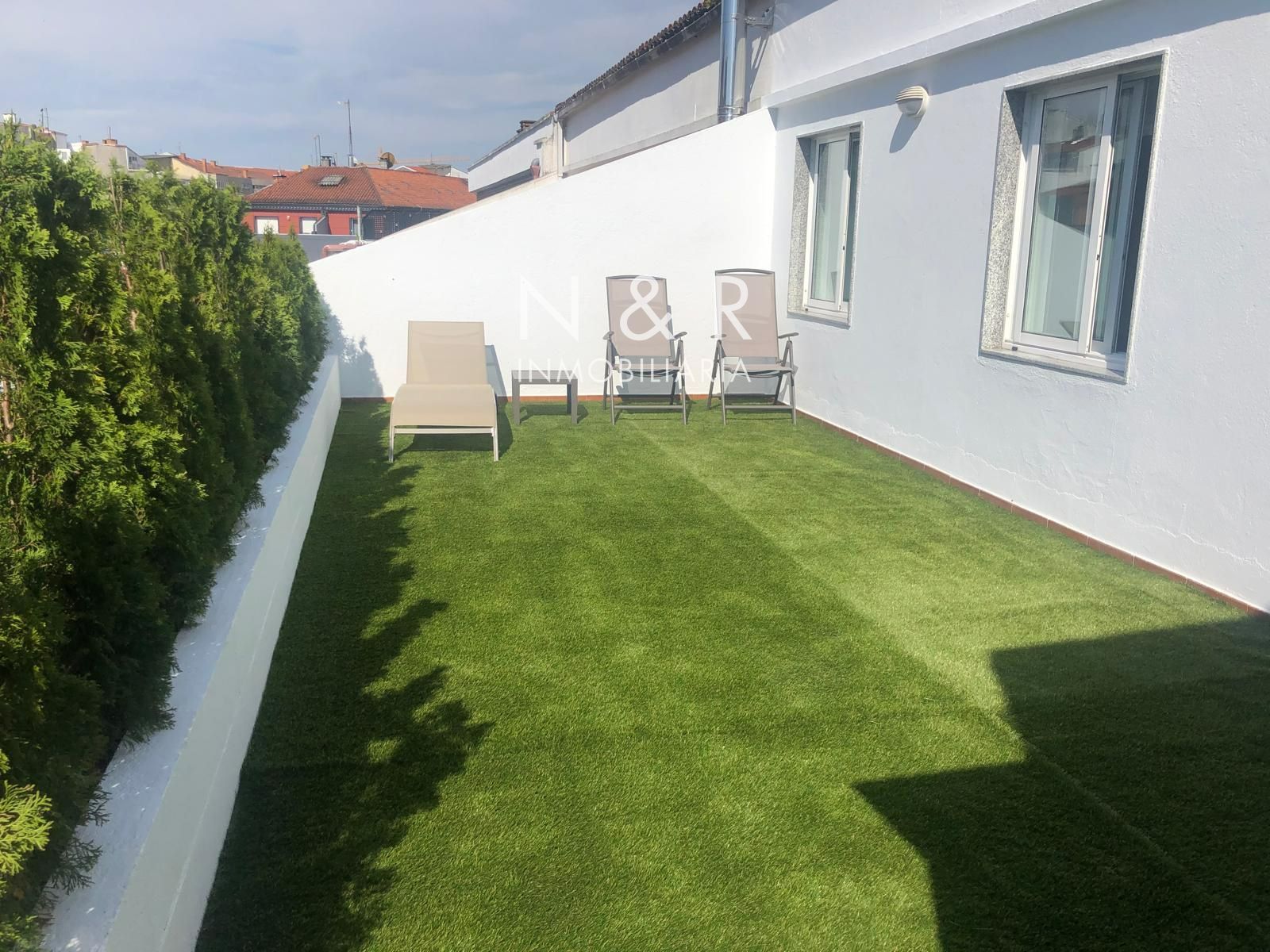 Terrace of Attic for sale in Santiago de Compostela   with Heating, Terrace and Storage room