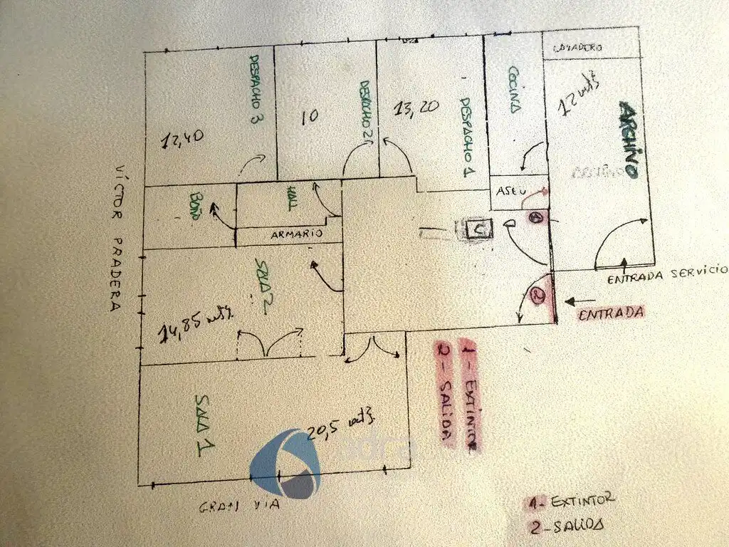 Appartamento con ascensore in vendita a Gran Vía, imagen 24